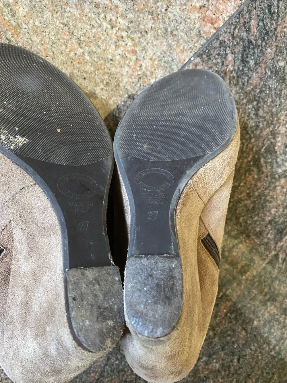 ALTERNATIVA Ankle boots, Grey, Size 7